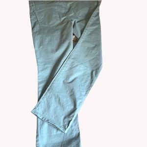NWT New PAIGE DENIM Pool Blue Chino Pants 38